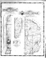 Port Byron Township, Canoe Creek Township, Rock Island County 1905 Microfilm and Orig Mix